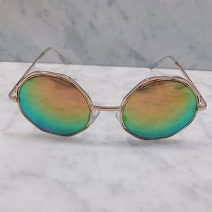 FULL UV PROTECTION round sunglasses